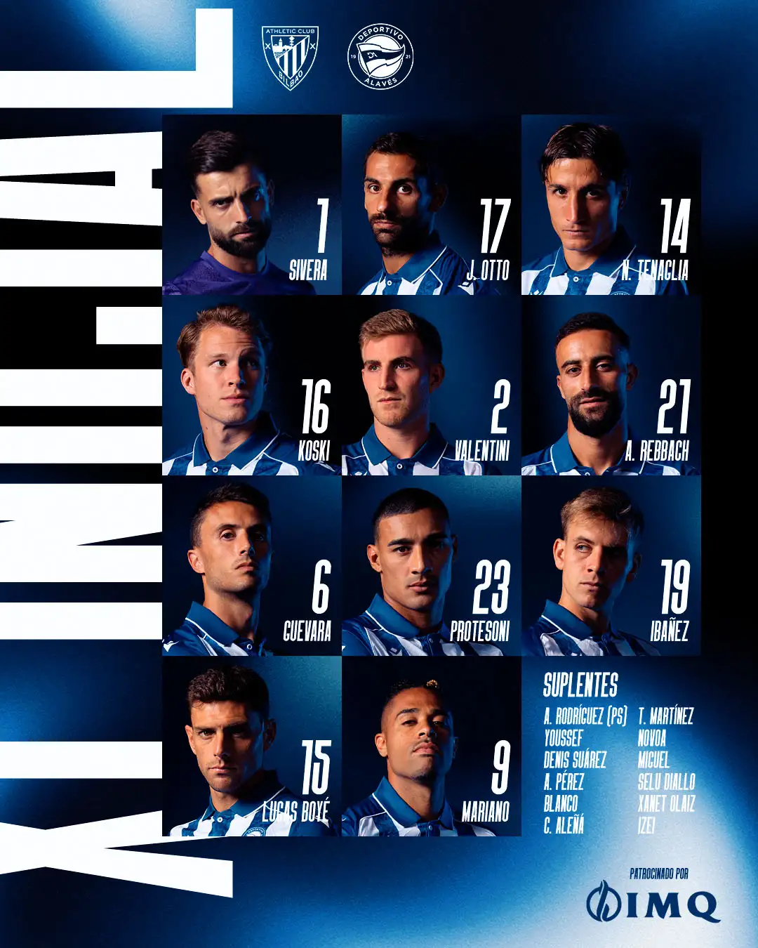 Alineacion del Alaves